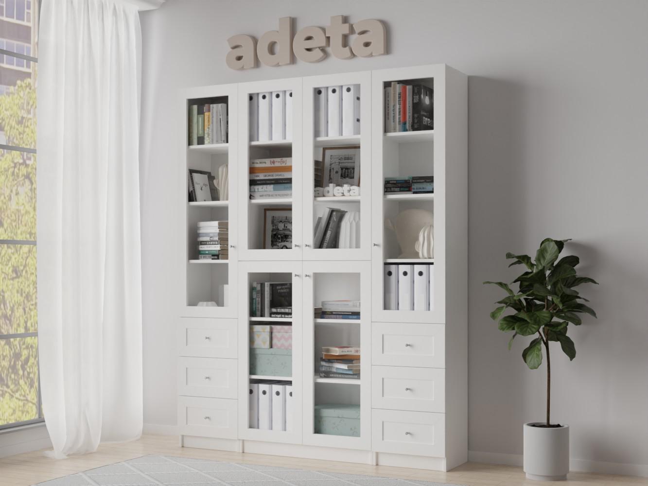 Книжный шкаф Билли 362 white ИКЕА (IKEA) изображение товара