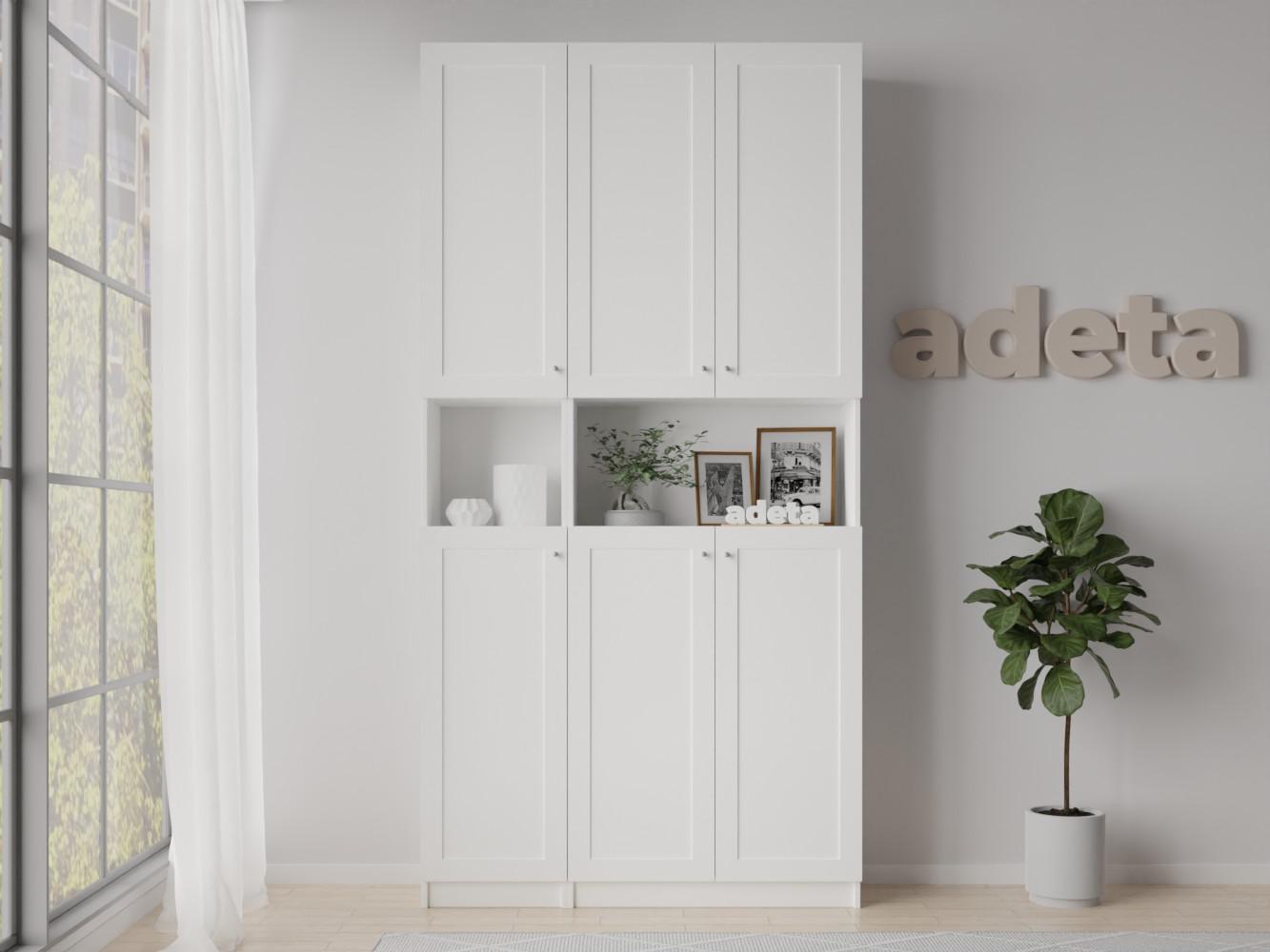 Книжный шкаф Билли 387 white ИКЕА (IKEA) изображение товара